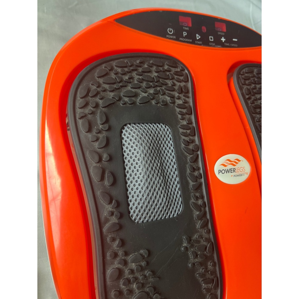 PowerFit Power Legs Vibrating Foot Massager Exerciser Orange ETF002M Tested - Picture 6 of 9